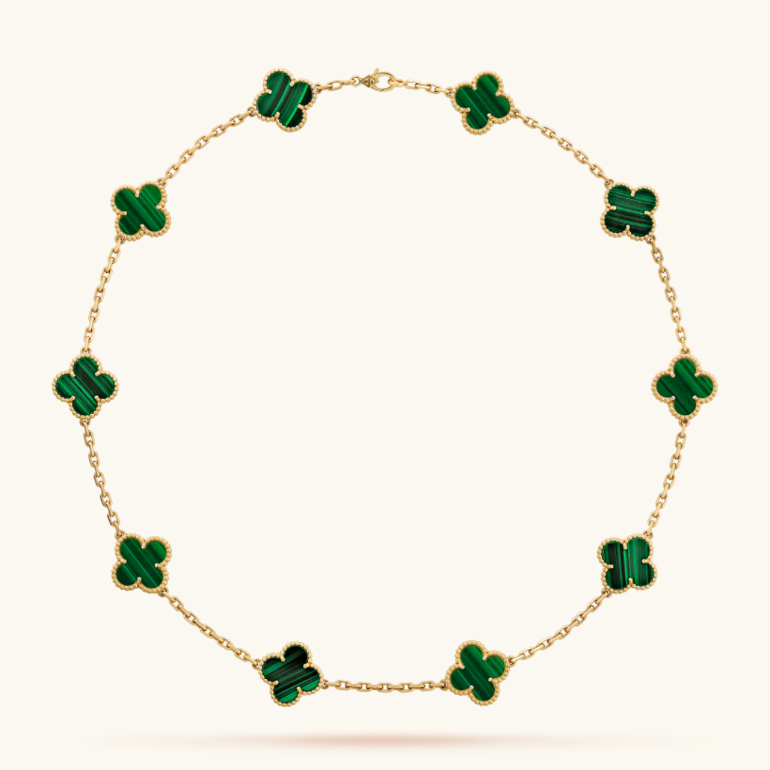 Trèfle | Collier – Vert