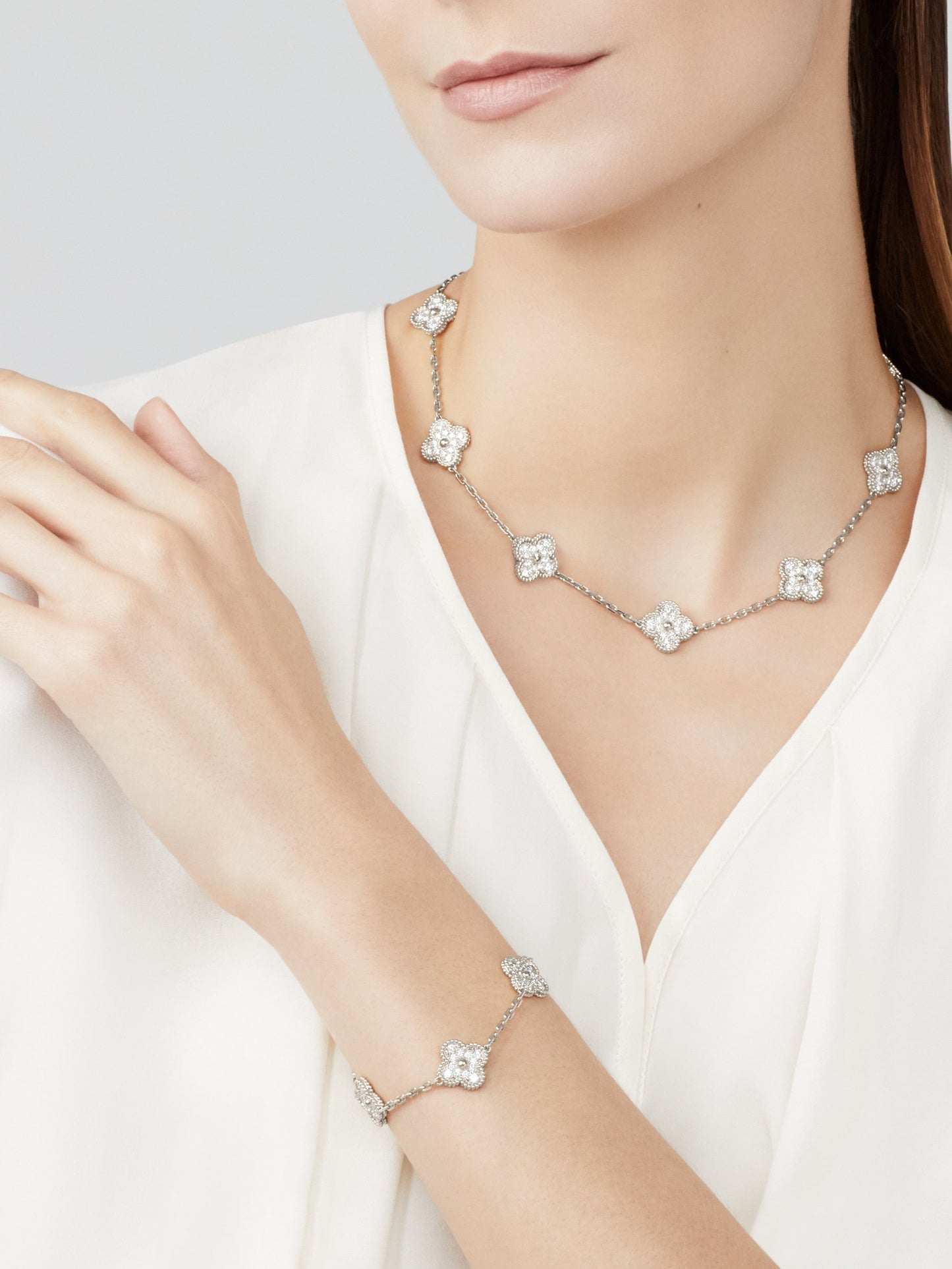 Trèfle | Collier – Argent