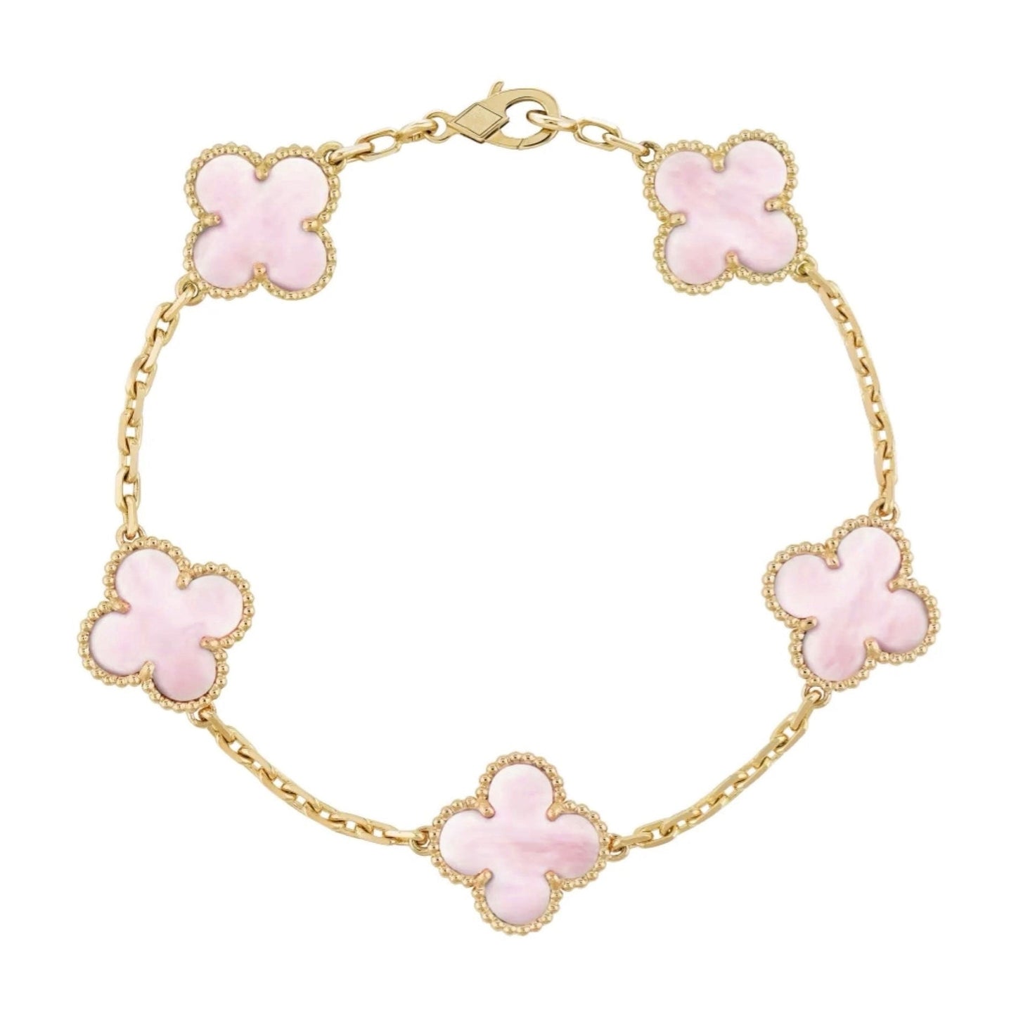 Trèfle | Bracelet – Or Rose