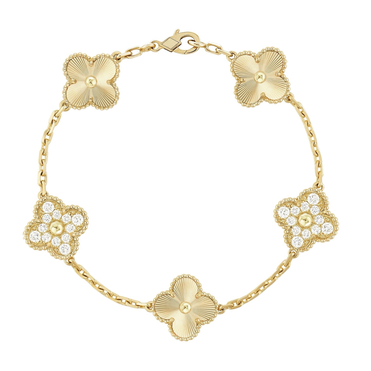 Trèfle | Bracelet – Or