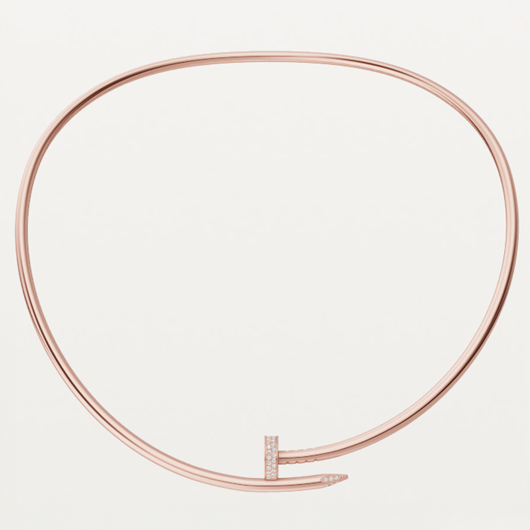 ASH ANNE - Collier en Diamant Or Rose