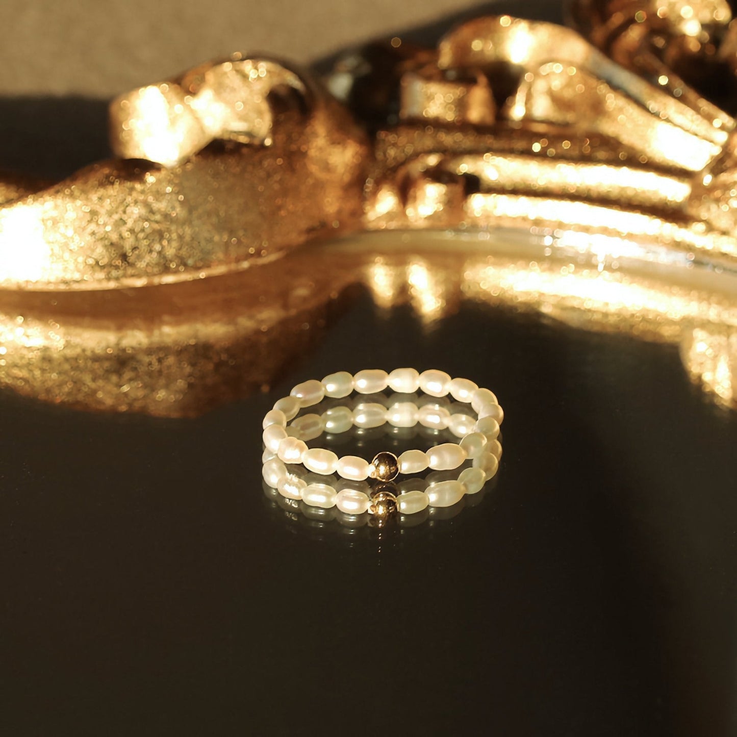 Bague en Perles Aurora