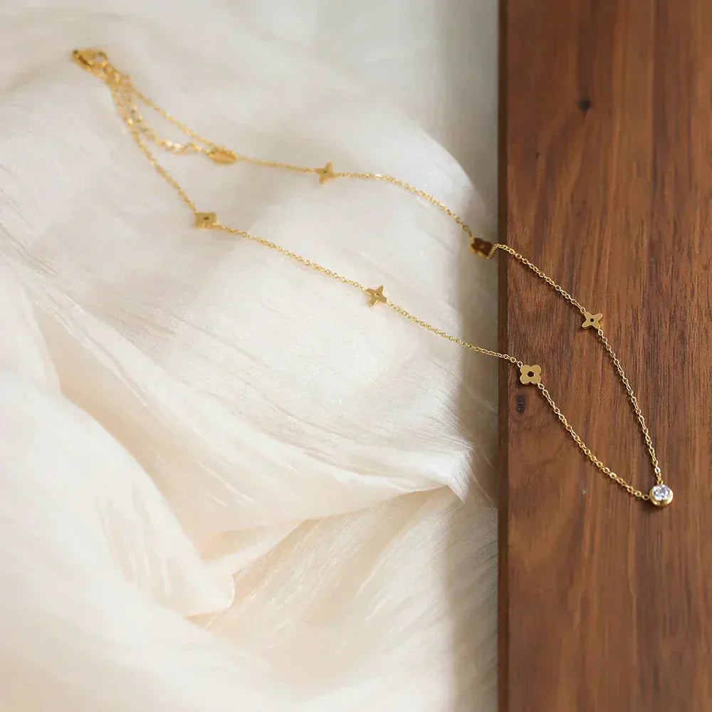 Trèfle | Collier – Or