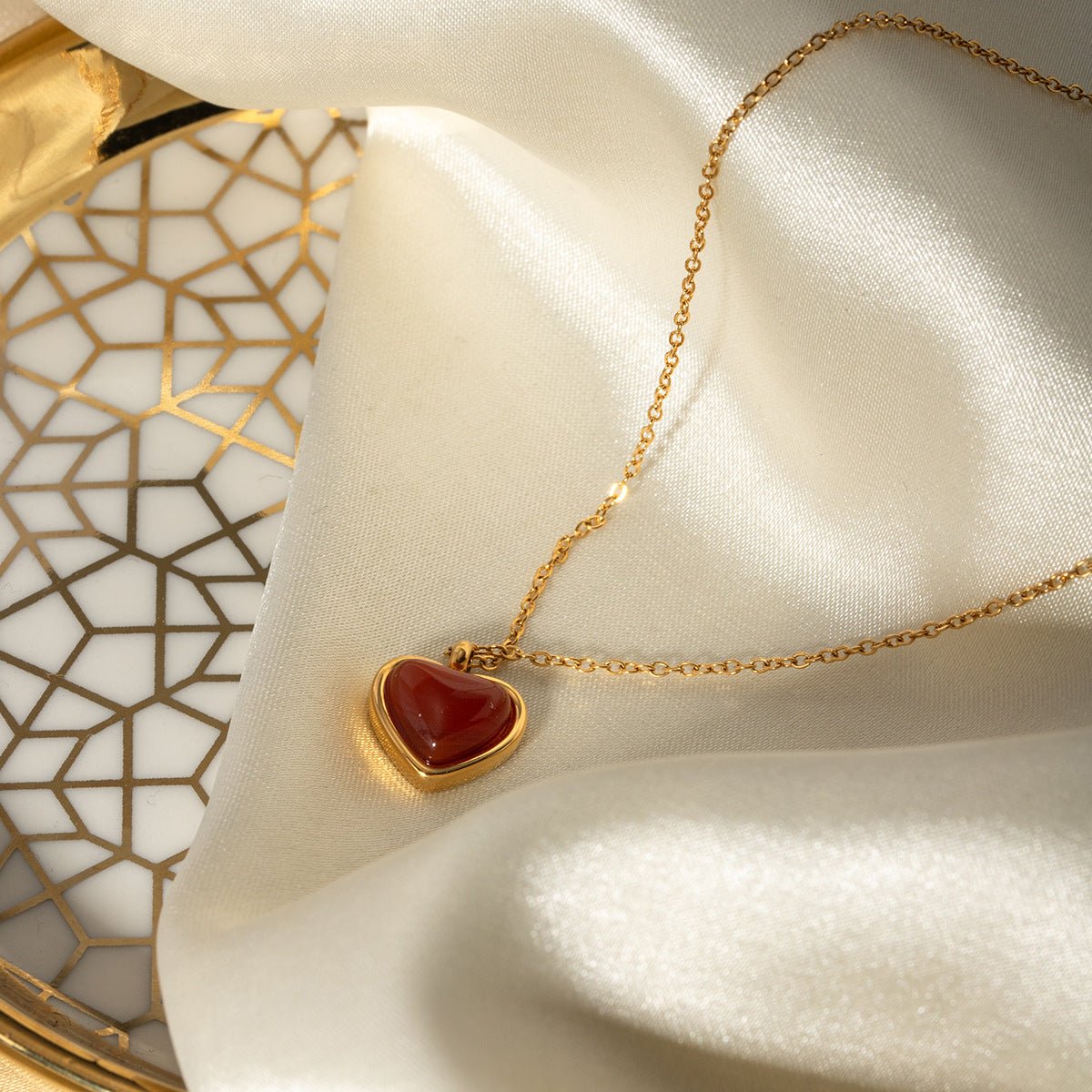 Collier Cœur En Or Cecily