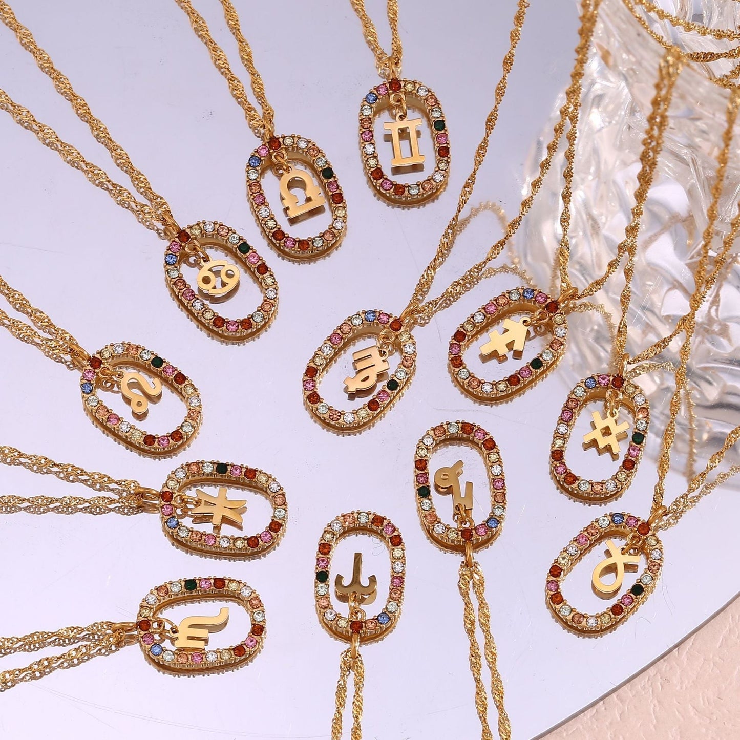 Collier De Pierres Précieuses Du Zodiaque Colette
