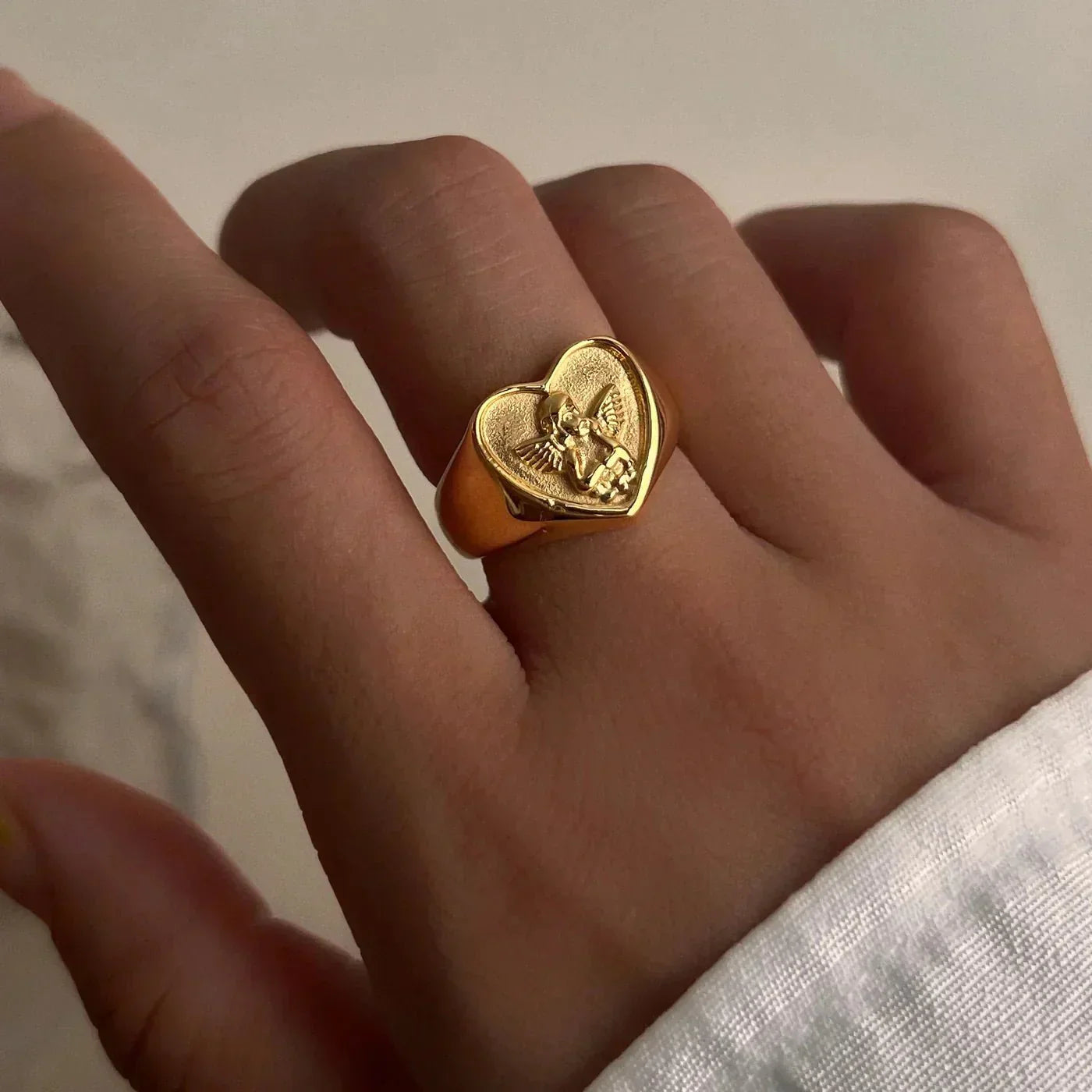Bague en Or Cupidon