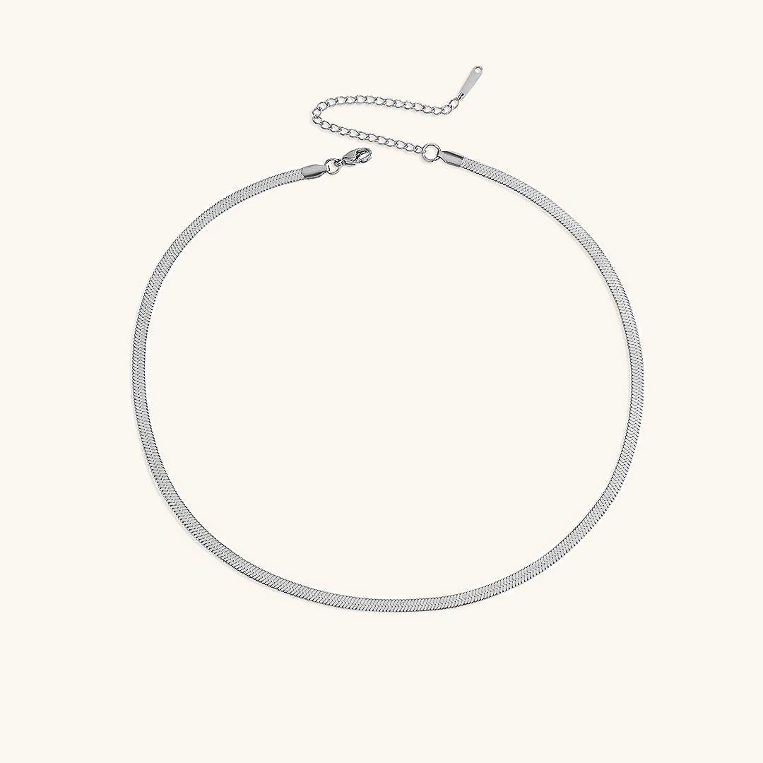 Collier Herringbone En Or Elizabeth