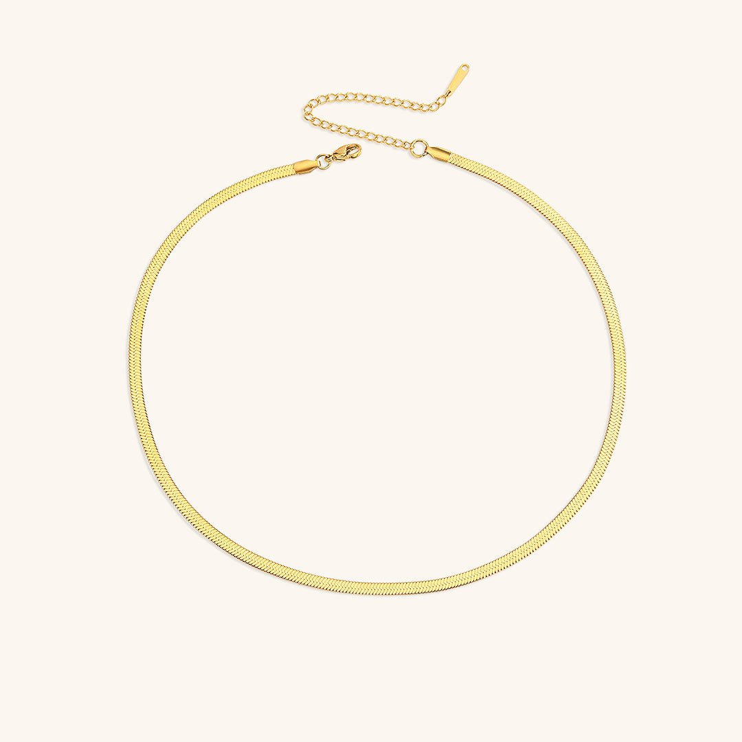 Collier Herringbone En Or Elizabeth
