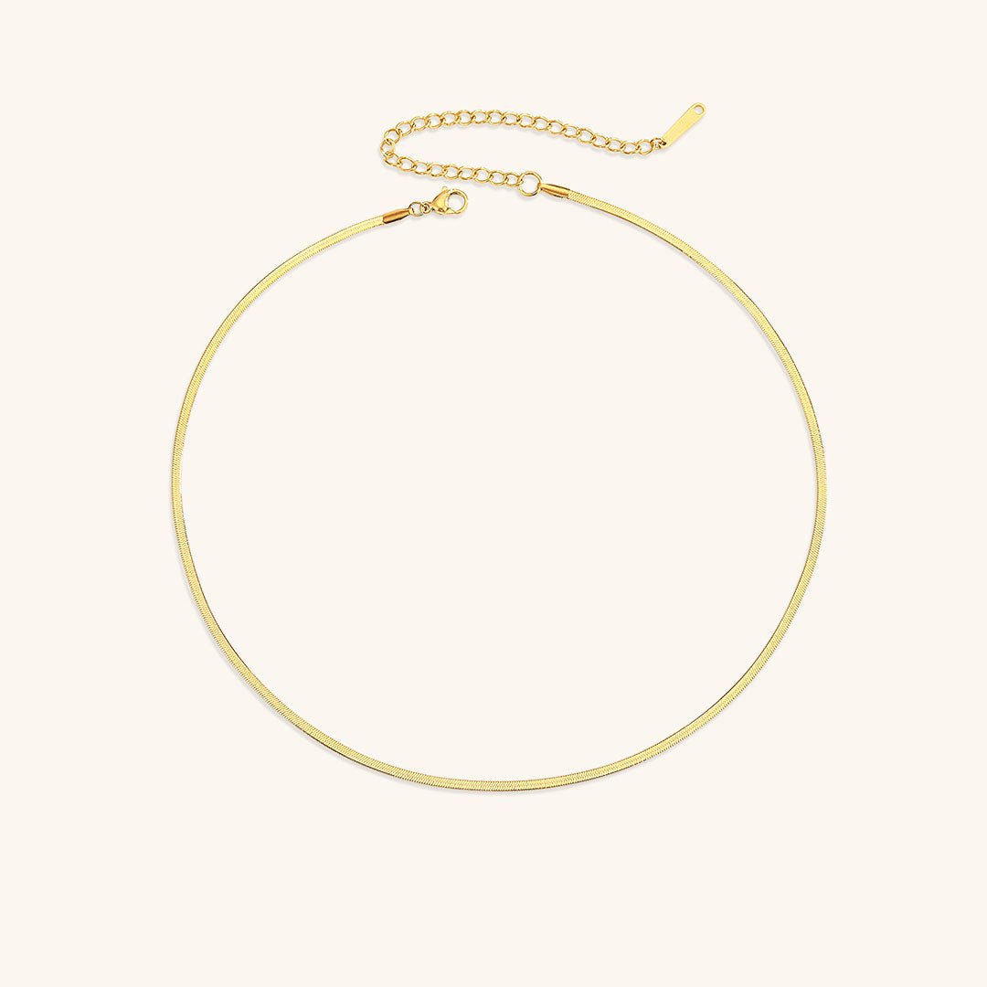 Collier Herringbone En Or Elizabeth