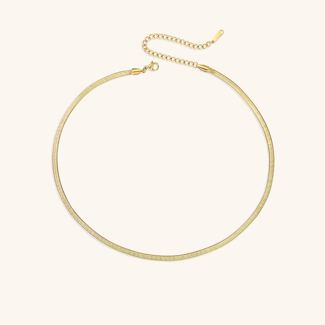 Collier Herringbone En Or Elizabeth