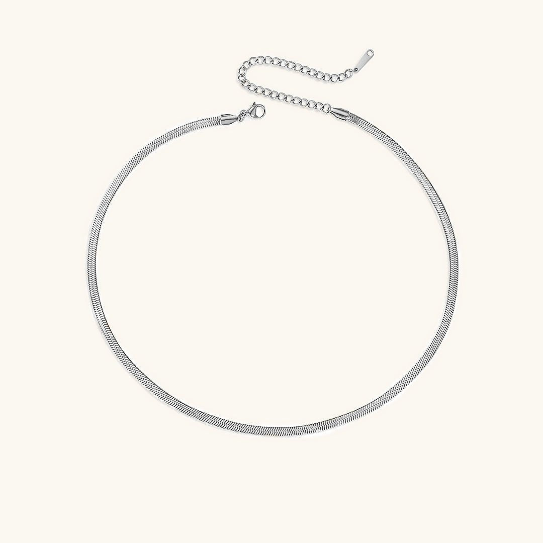 Collier Herringbone En Or Elizabeth