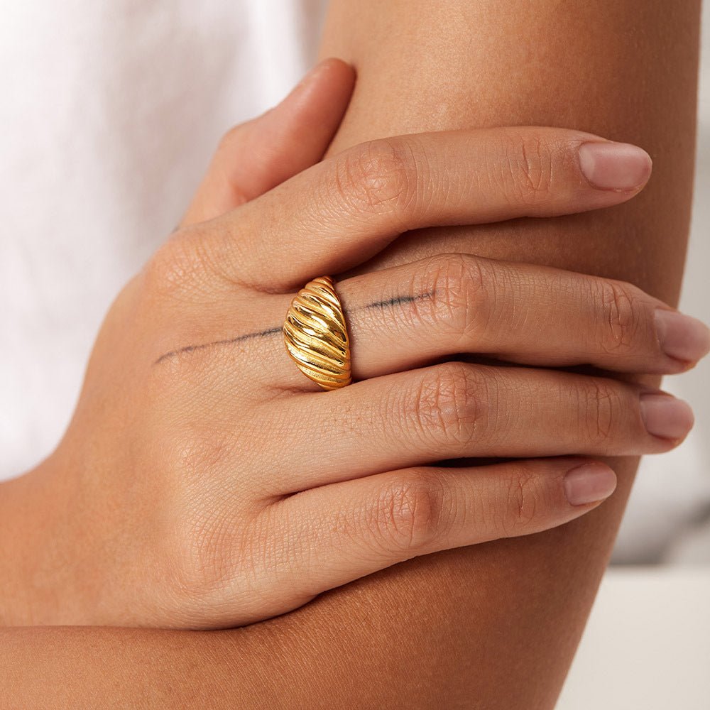 Bague Croissant Mia en Or