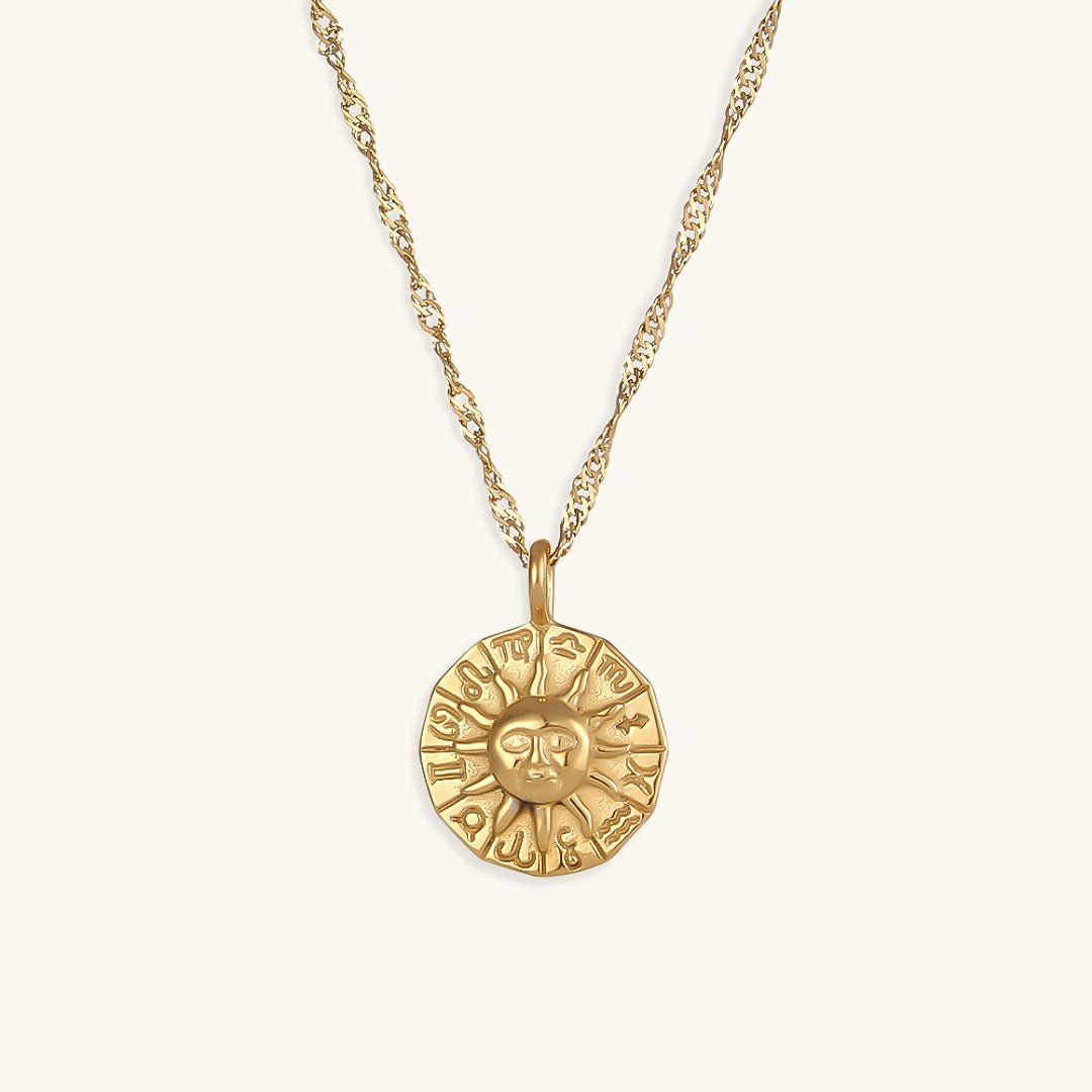 Collier Soleil en Or