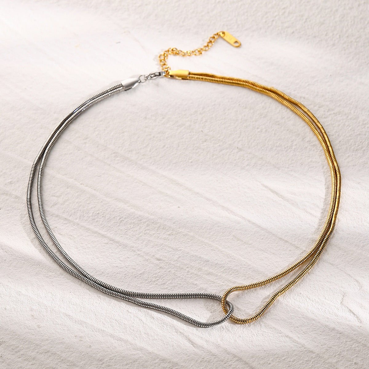 Collier Talia À Double Ton
