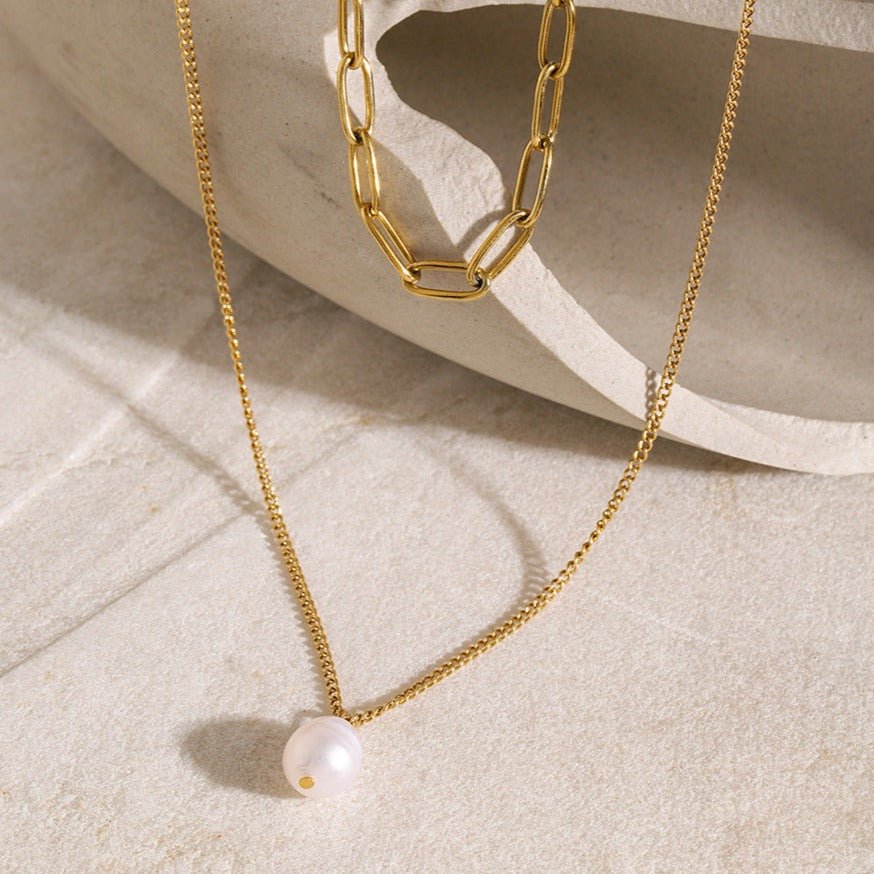 Collier En Perles D’Eau Douce Undine