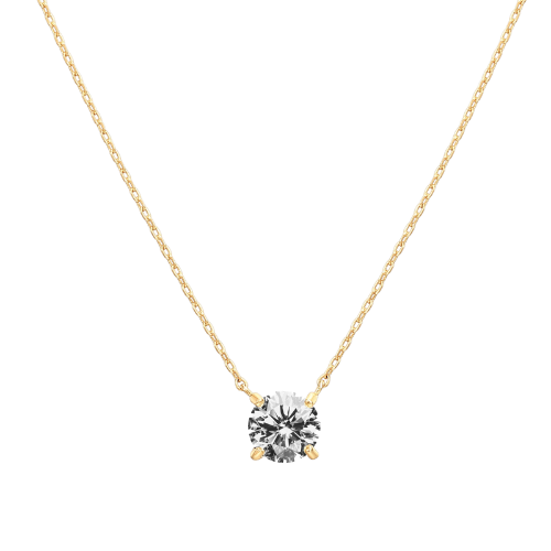 Collier Solitaire en Or Federica