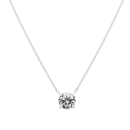 Collier Solitaire Annalisa Argent