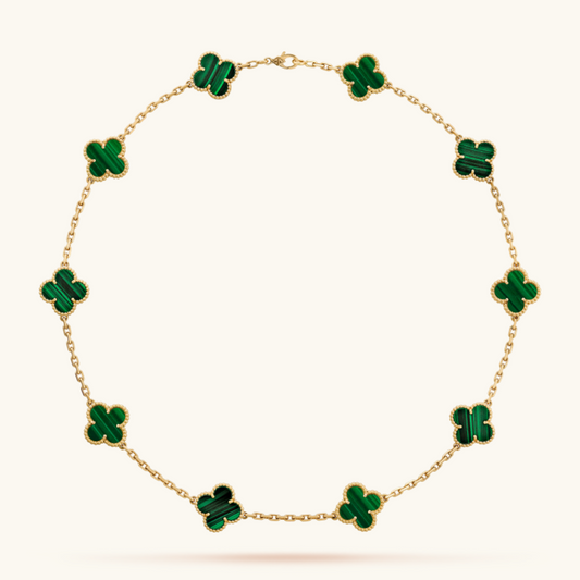 Trèfle | Collier – Vert