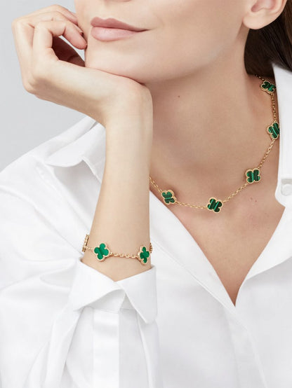 Trèfle | Collier – Vert