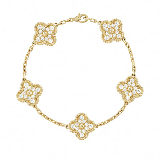 Trèfle | Bracelet – Or