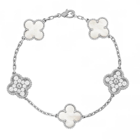 Trèfle | Bracelet – Diamants