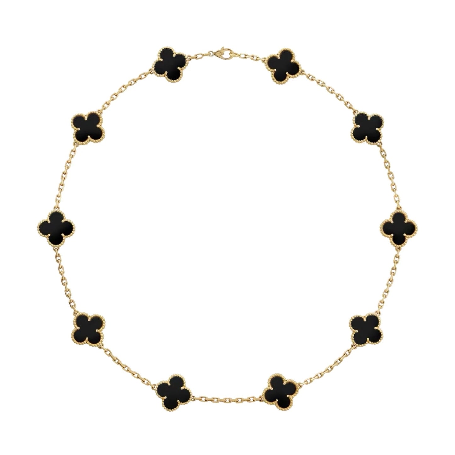 Trèfle | Collier – Noir