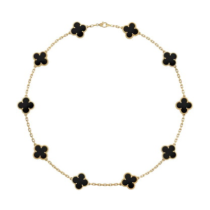 Trèfle | Collier – Noir