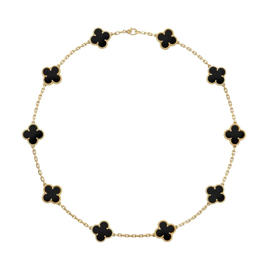Trèfle | Collier – Noir