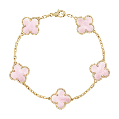 Trèfle | Bracelet – Or Rose