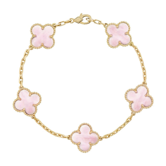 Trèfle | Bracelet – Or Rose