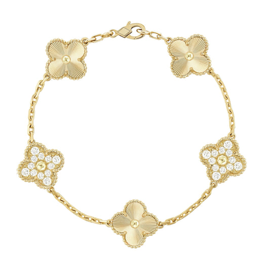 Trèfle | Bracelet – Or