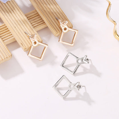 Carré | Boucles D'oreilles Carré D'exception