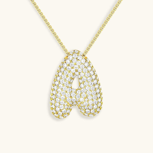 Bulle | Collier Initial En Diamant