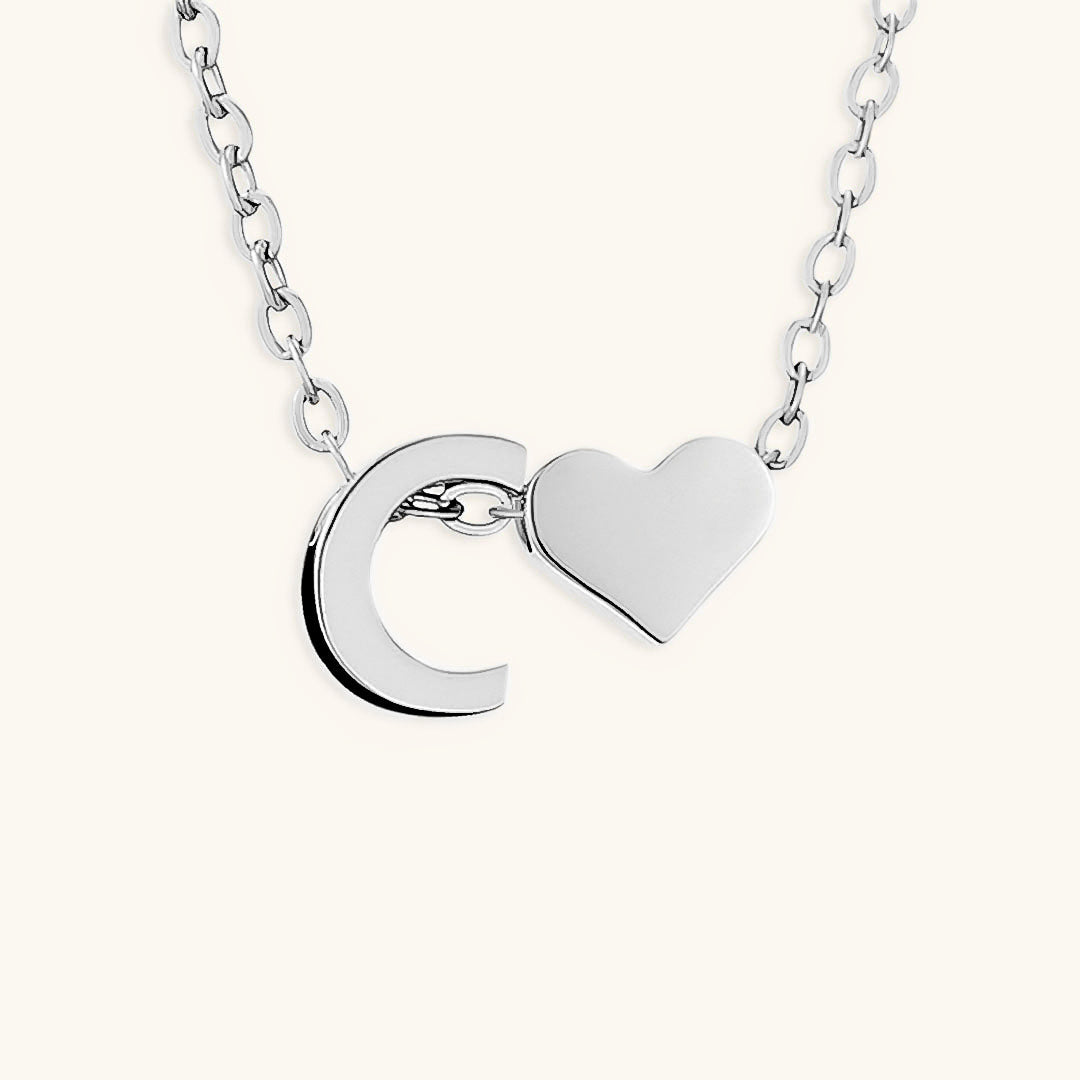 Collier En Or Avec Lettre Initiale Ria