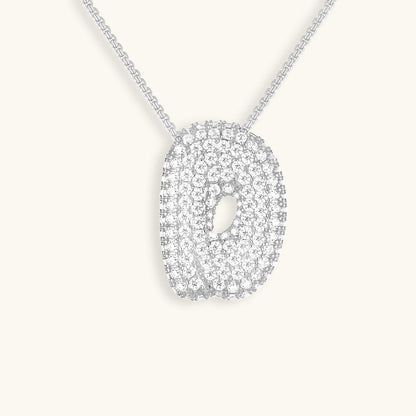 Collier en Diamant Initial Bulle