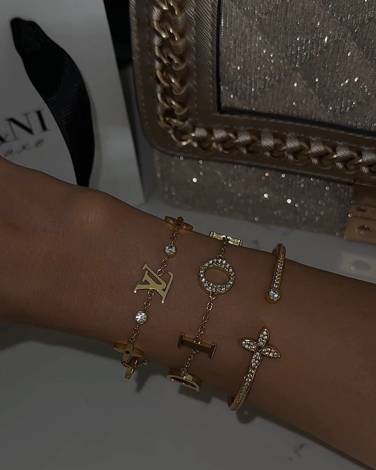 Bracelet CD En Or