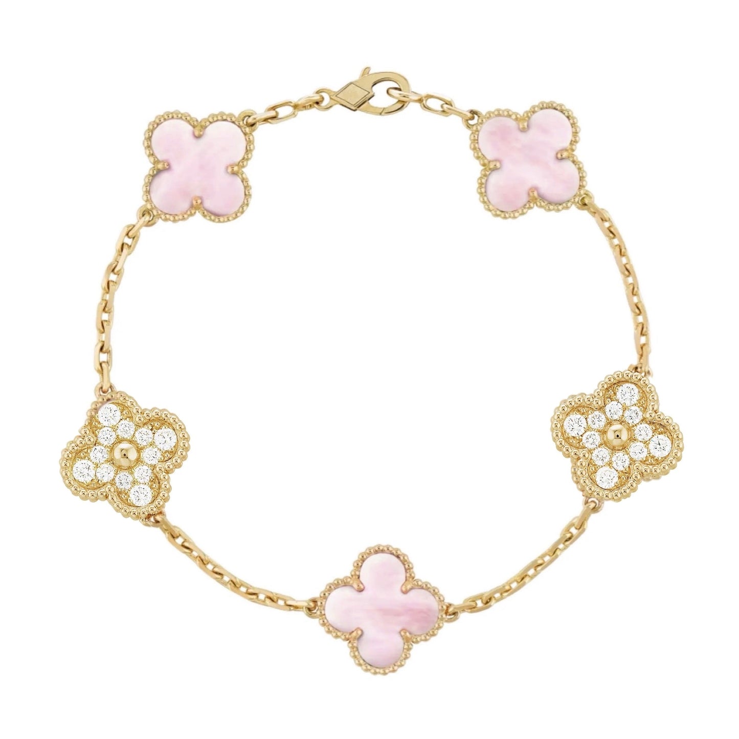 Trèfle | Bracelet – Rose