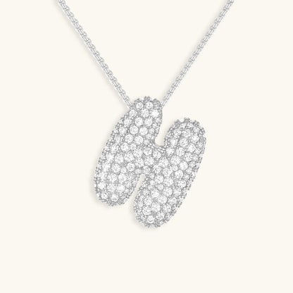 Collier en Diamant Initial Bulle