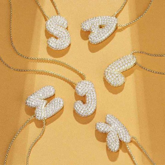 Bulle | Collier Initial En Diamant