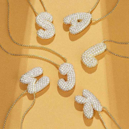 Bulle | Collier Initial En Diamant