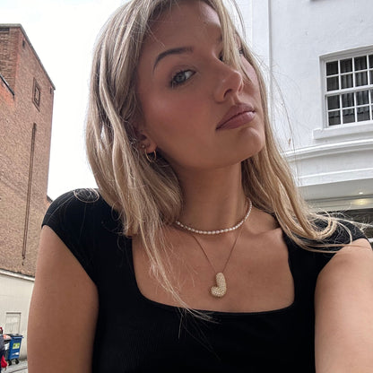 Collier en Diamant Initial Bulle