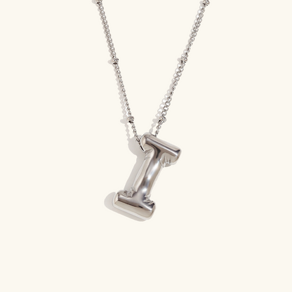 Collier Initial en Or Ballon