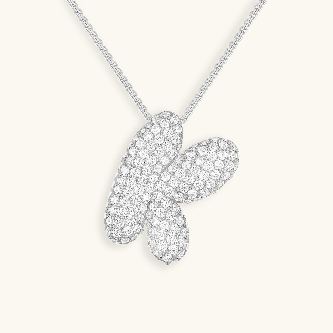 Collier en Diamant Initial Bulle