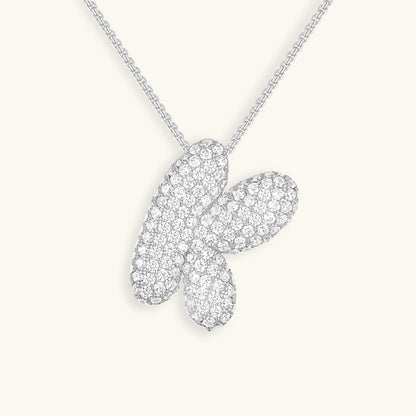 Collier en Diamant Initial Bulle