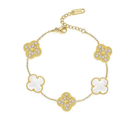 Trèfle | Bracelet – Or