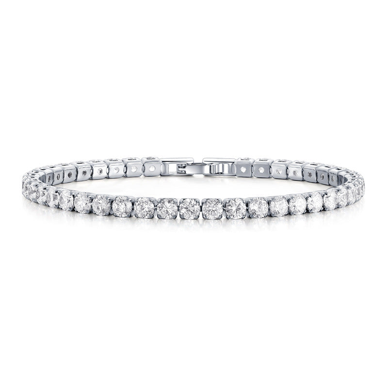 Bracelet Tennis Argent Chiara