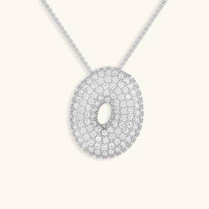 Collier en Diamant Initial Bulle
