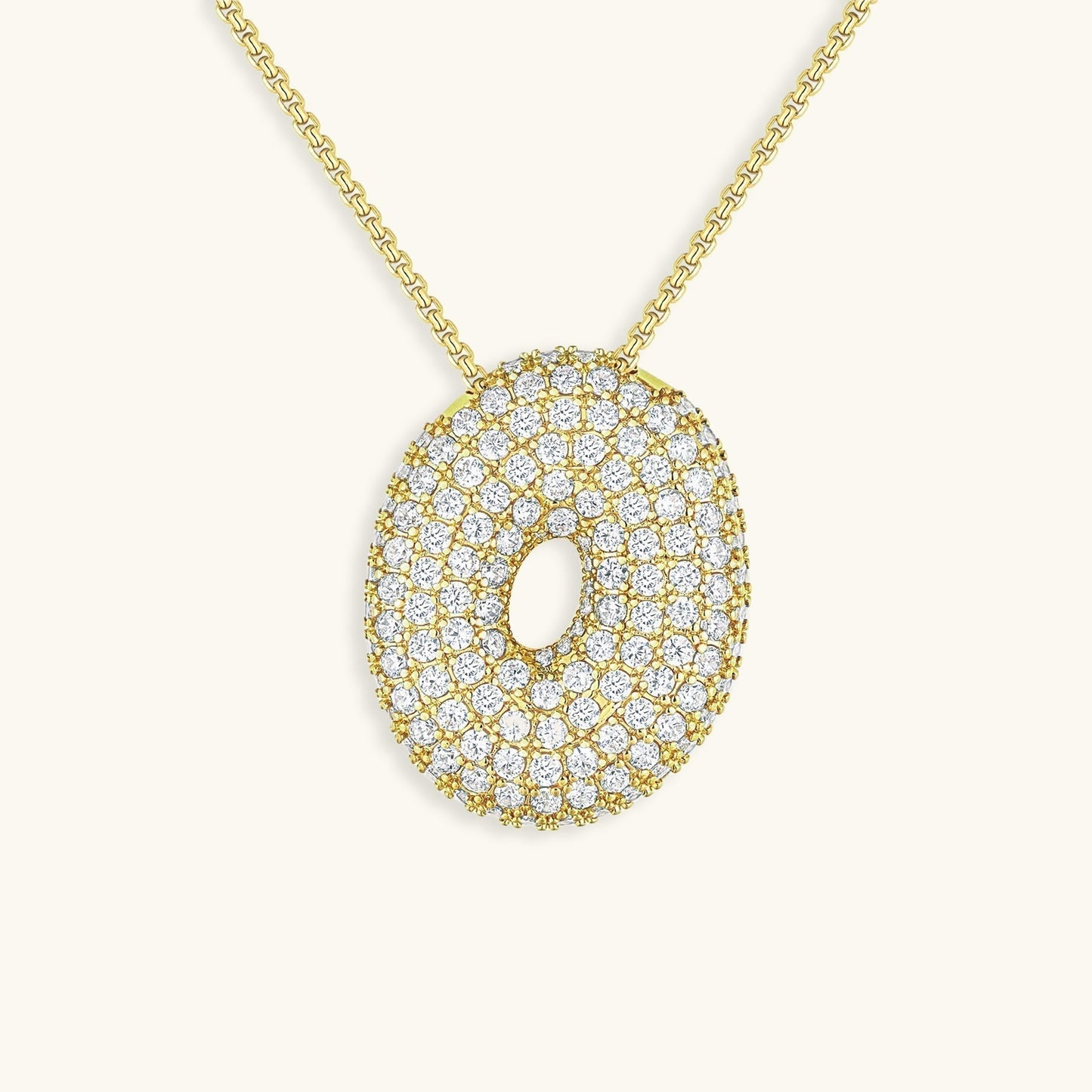 Bulle | Collier Initial En Diamant