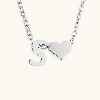 Collier En Or Avec Lettre Initiale Ria