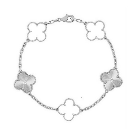 Trèfle | Bracelet – Argent